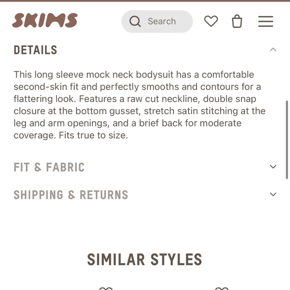 Skims Bodysuit - Picture 5 of 10